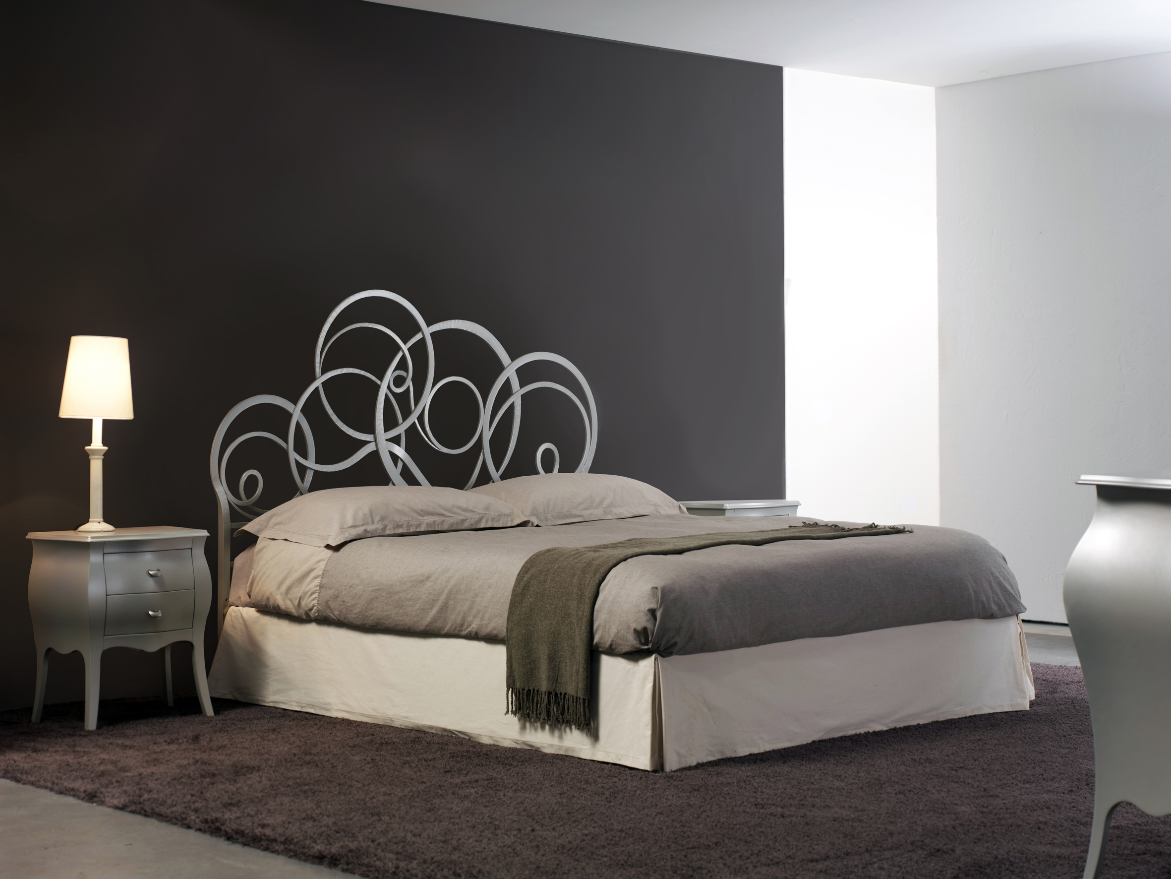 Letto matrimoniale ferro battuto con contenitore: letti ...